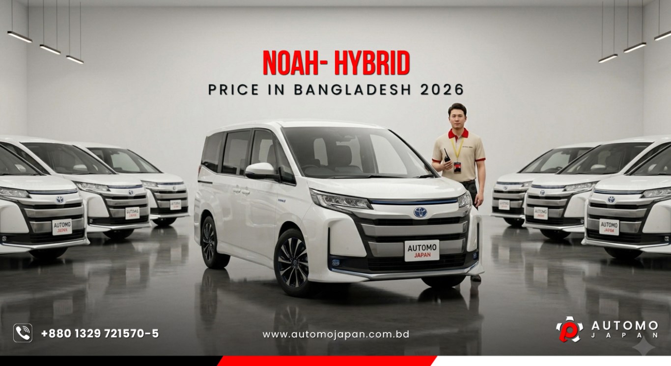 Toyota Noah Hybrid Price in Bangladesh 2026 | Import Duty & Buying Guide